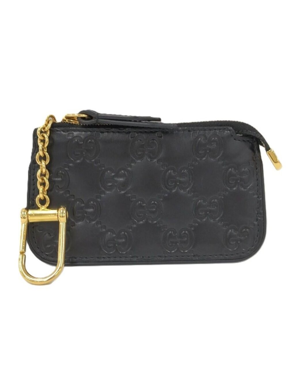 Gucci Coin Purse Leather Black